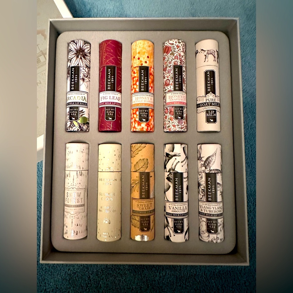 Beekman 1802 Lip Balm Set or Sold Individually